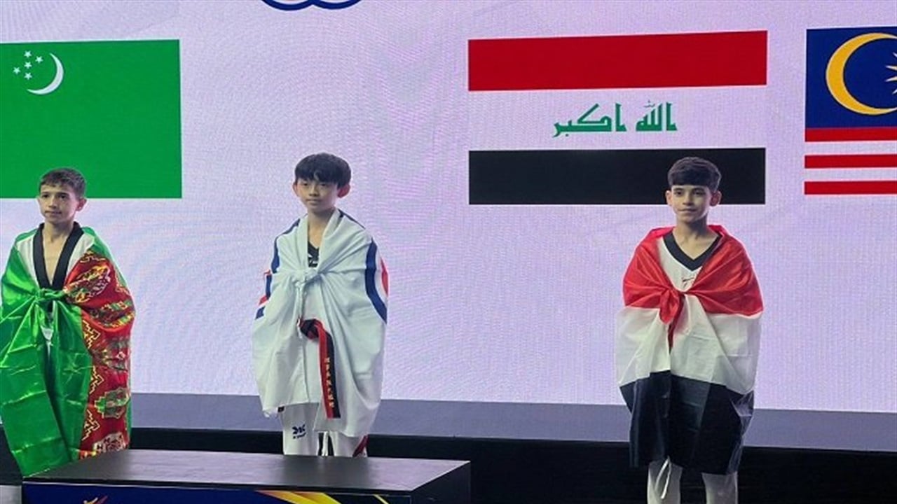 مهدي علي يحصد برونزية آسيا للتايكواندو للناشئين.. إنجاز لافت للعراق في البطولة القارية