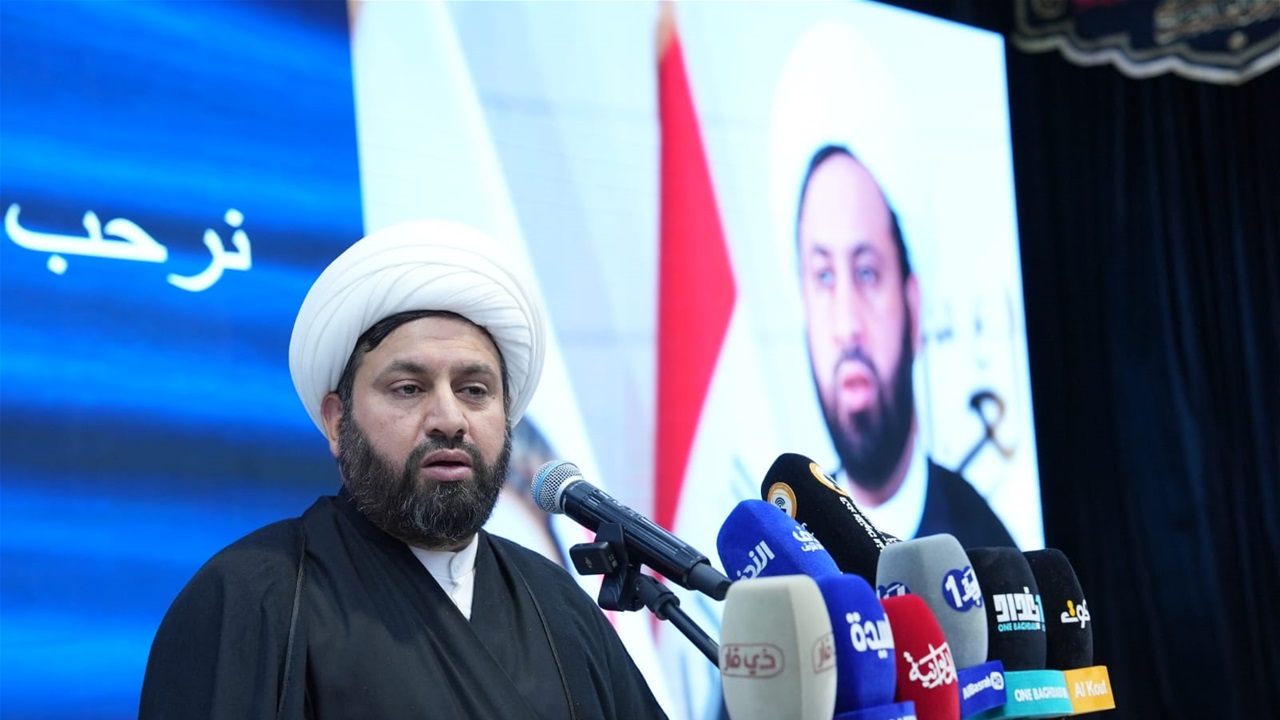 شيوخ ووجهاء النجف يكرمون المسعودي بفوز هيئة الحج بجائزة لبيتم الكبرى