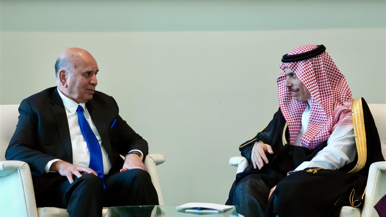 بغداد والرياض تبحثان تطورات غزة والملف الإيراني
