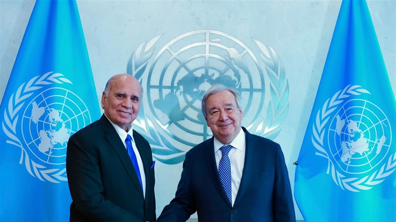 العراق والأمم المتحدة يؤكدان أهمية تسوية سياسية في سوريا