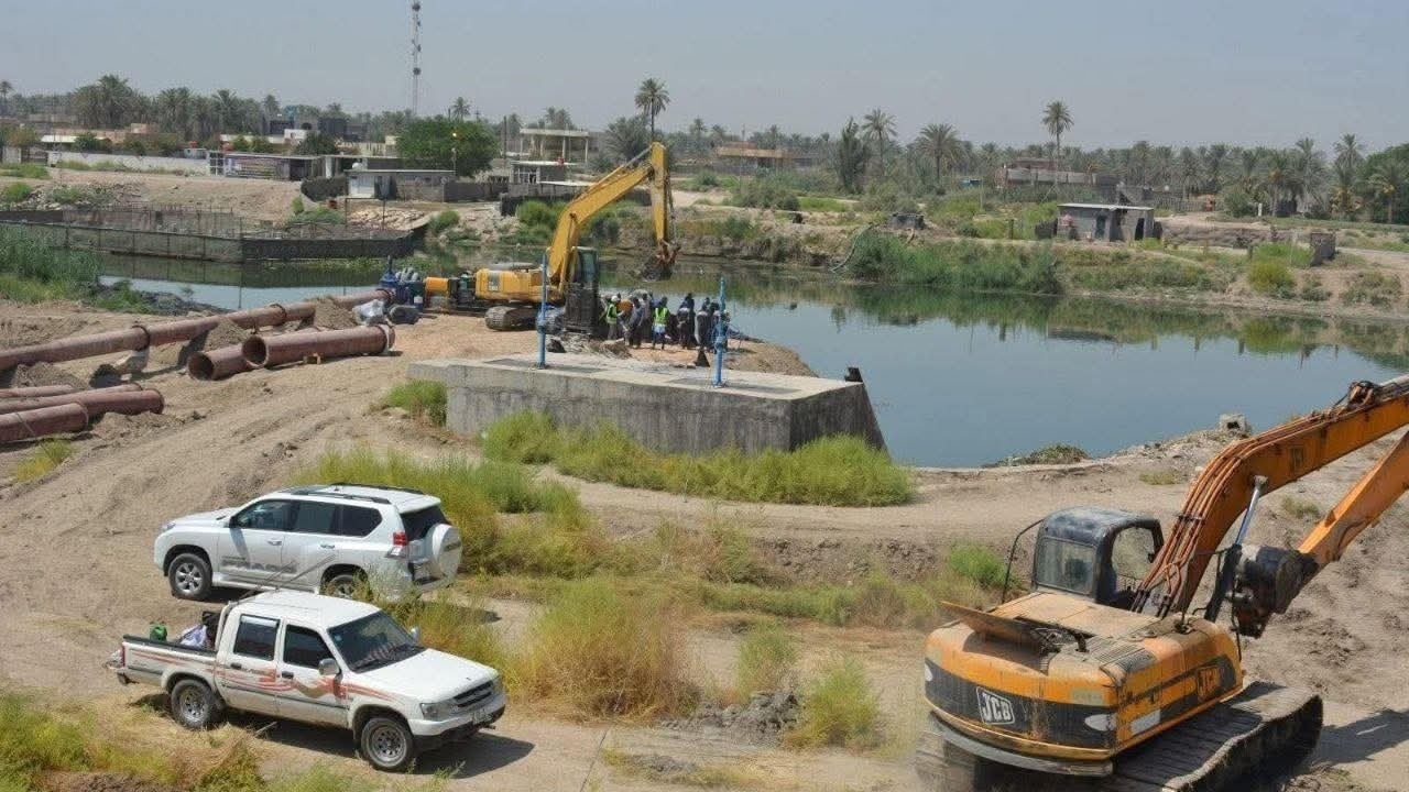أزمة مياه تضرب بابل: مشروع ماء المحاويل يتوقف وانقطاع تام في النيل والصوب الصغير