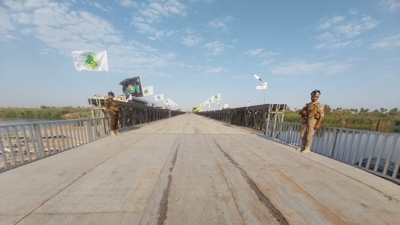 الزيارة الأربعينية: افتتاح &quot;جسر الفاضلية&quot; لتأمين انسيابية الزوار (صور)