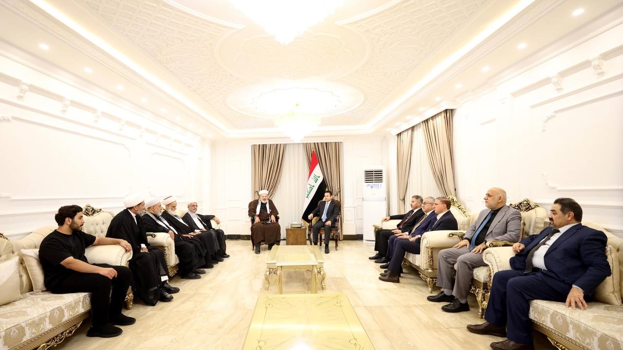 الأعرجي لوفد فلسطيني: موقف العراق ثابت بدعم القضية الفلسطينية ونصرة أهل غزة