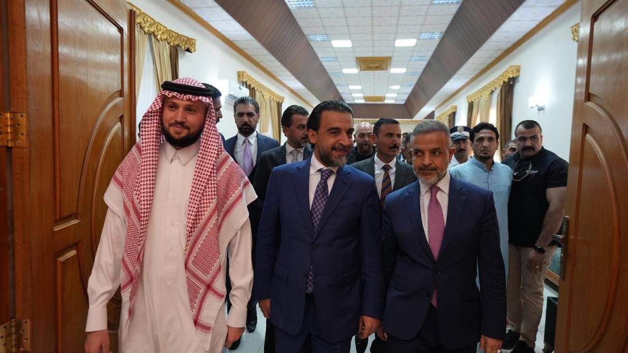 الحلبوسي يزور مضيف الشيخ أحمد المهيري في الحويجة