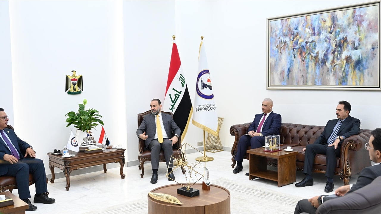 اتفاق بين أبورغيف ورئيس اتحاد مجالس البحث العلمي العربي على التعاون المؤسسي