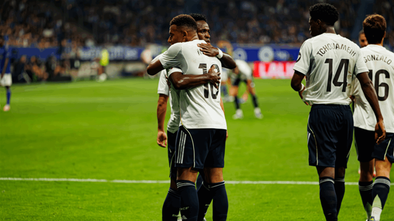 ريال مدريد يصعق أوفييدو بثلاثية نظيفة