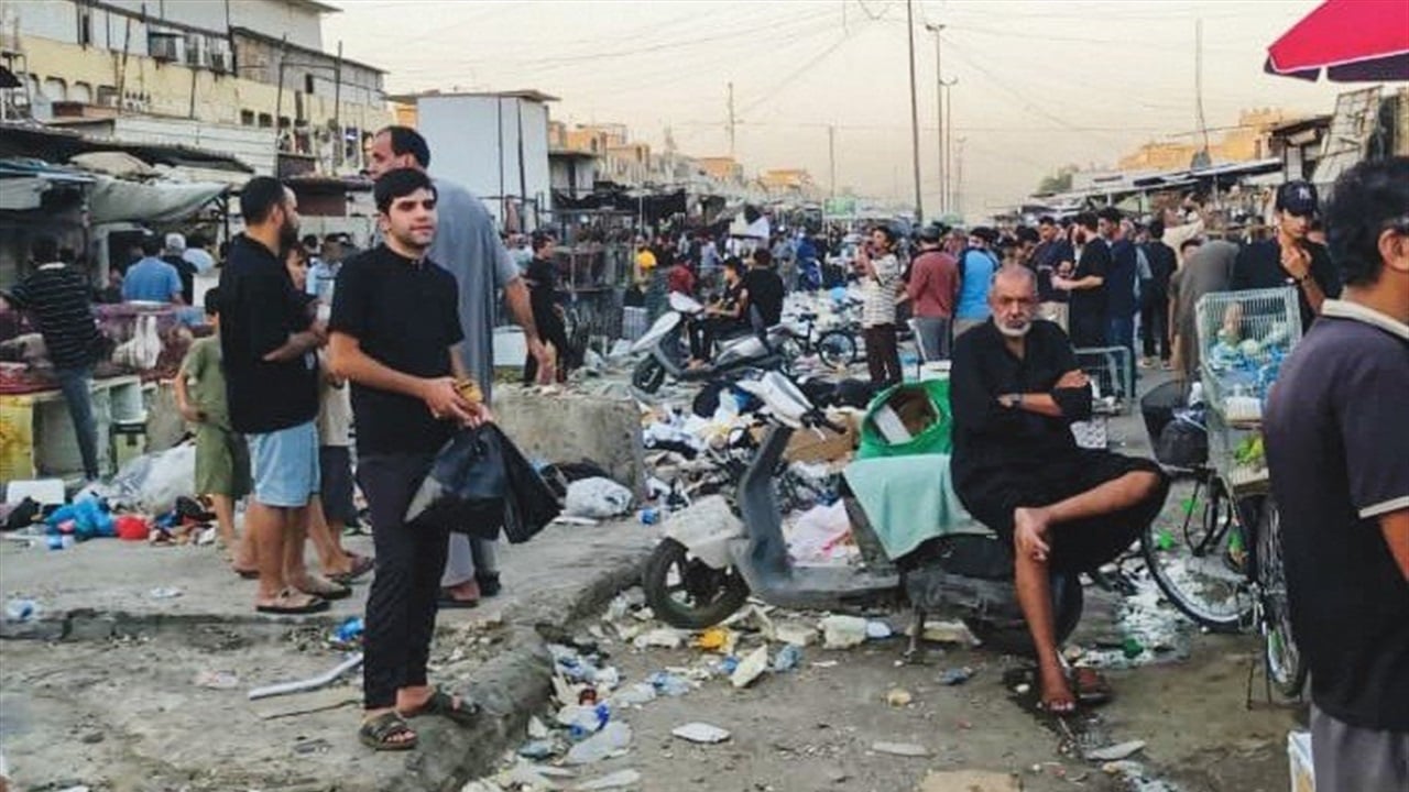 تفاصيل جديدة عن حملة إزالة التجاوزات في سوق مريدي ببغداد