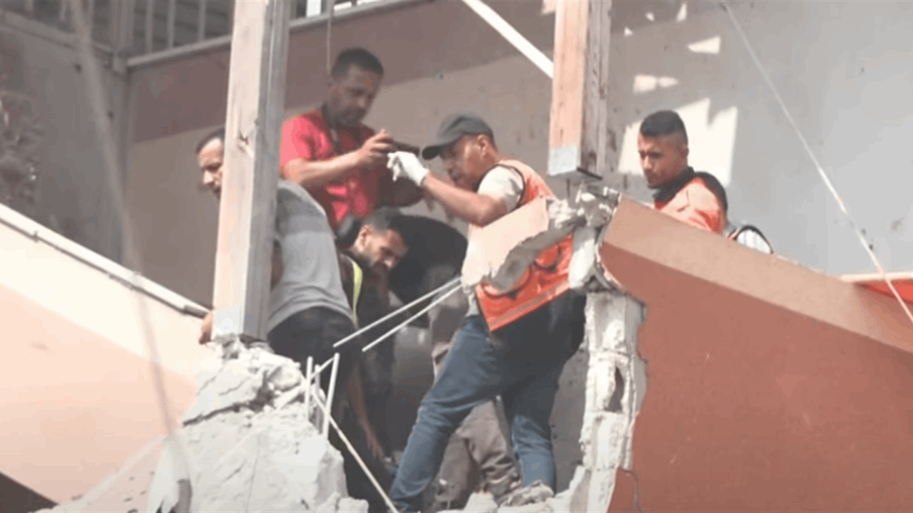 توثيق لحظة استهداف &quot;الاحتلال الإسرائيلي&quot; للدفاع المدني والصحفيين في غزة (شاهد)