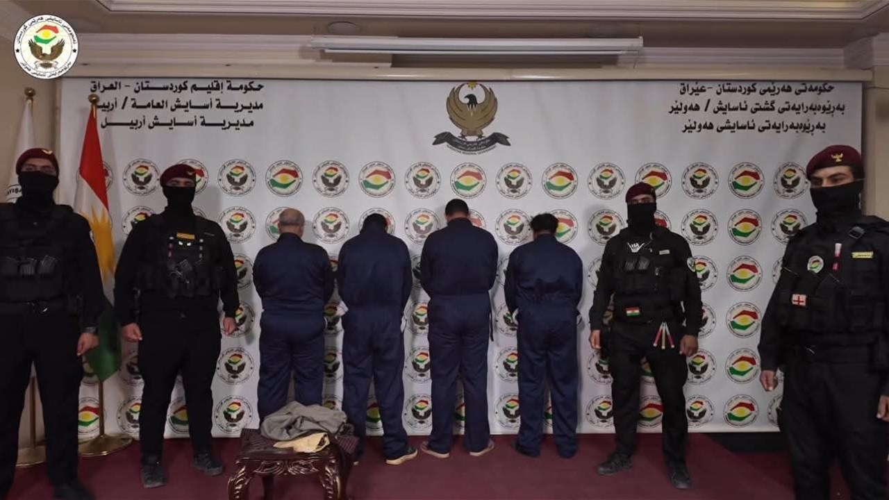 قتلوا شخصاً بدافع النزاع العشائري في اربيل..  4 متهمين بقبضة الامن