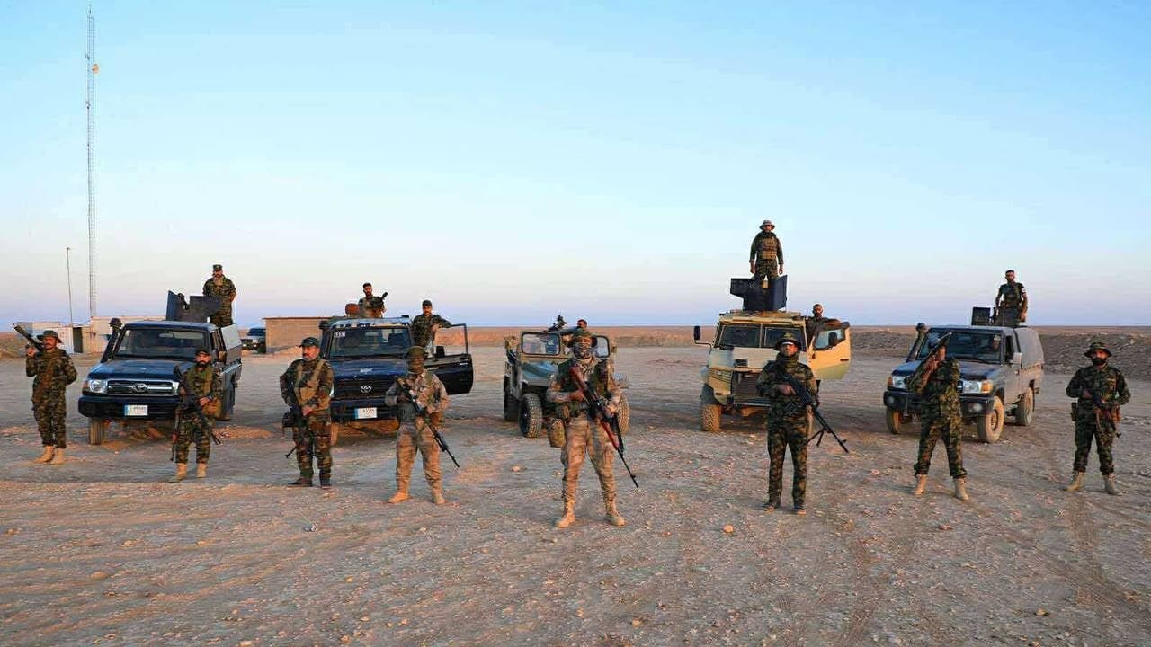 بالتزامن مع زيارة الشطري.. انتشار لواء &quot;مهمات خاصة&quot; في الحشد على الحدود مع سوريا