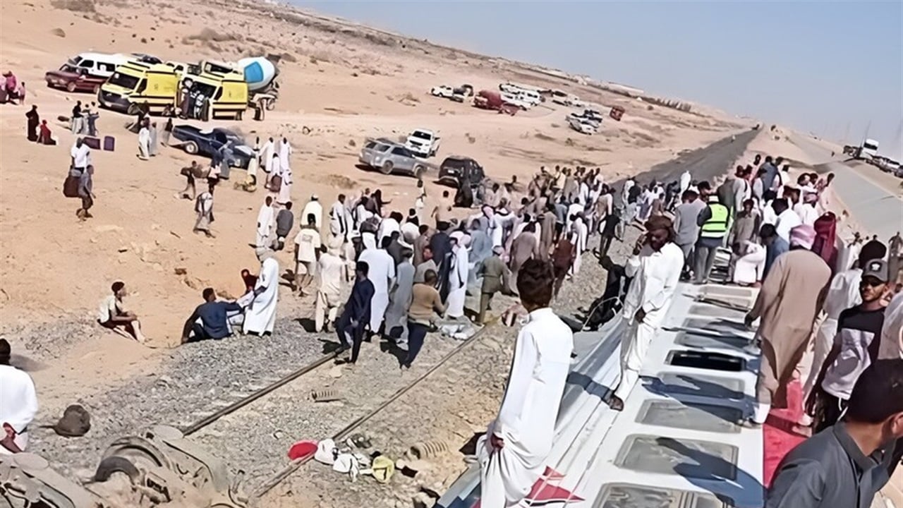 حصيلة جديدة لحادثة القطار المنكوب في مصر