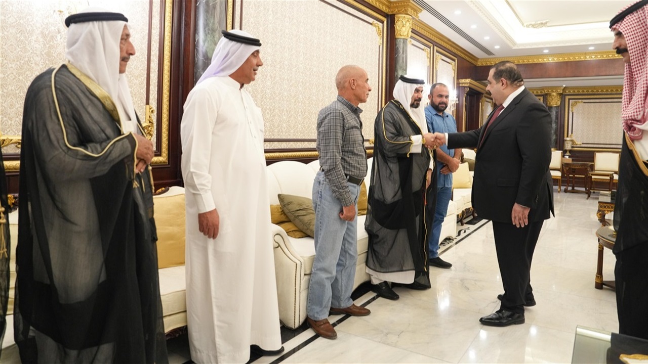 السامرائي يستقبل وفدًا من شيوخ ووجهاء ناحية الزاب: العمل على تحقيق تطلعات أبناء كركوك