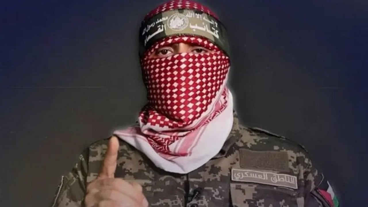 الصحافة الإسرائيلية تنشر صورة لابو عبيدة من غير لثام