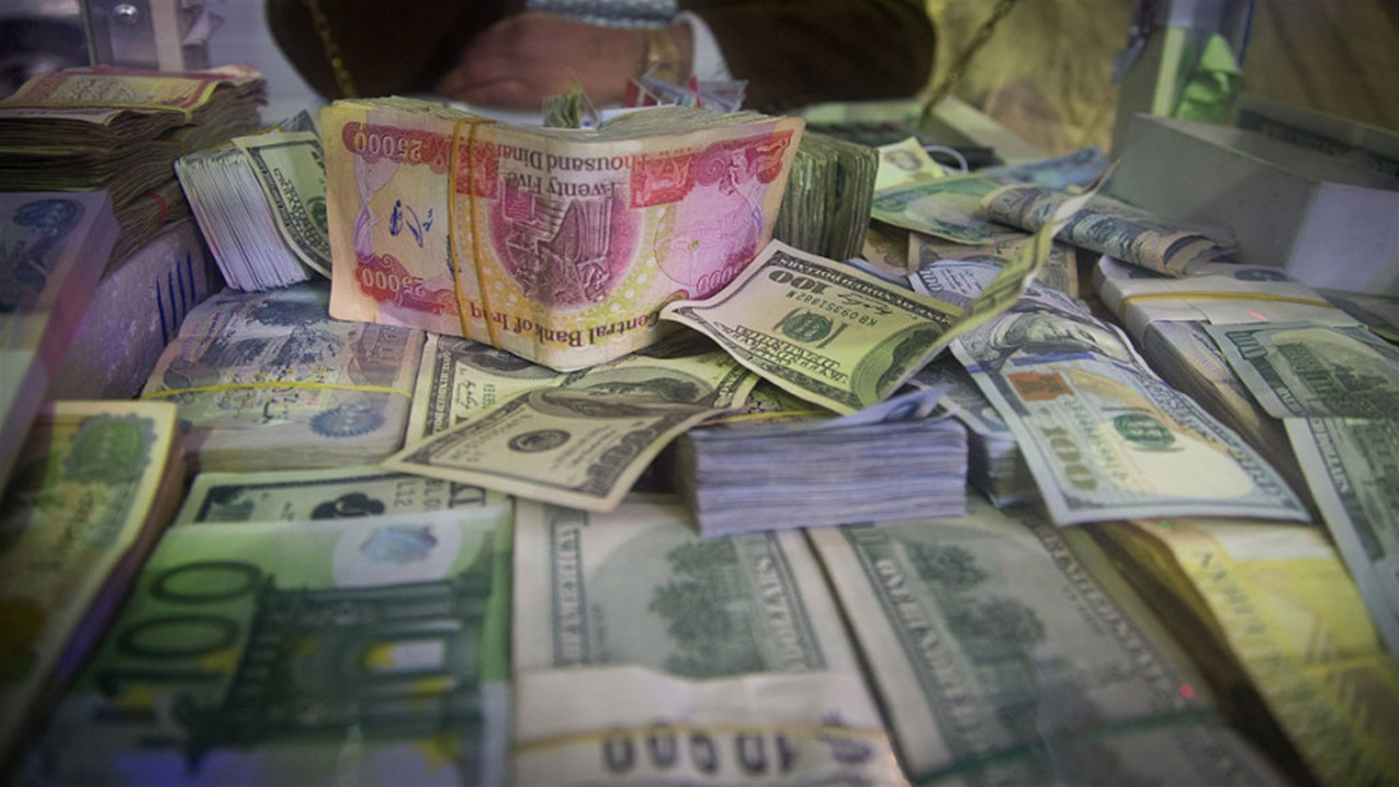 قائمة بأسعار صرف الدولار في بورصات العراق