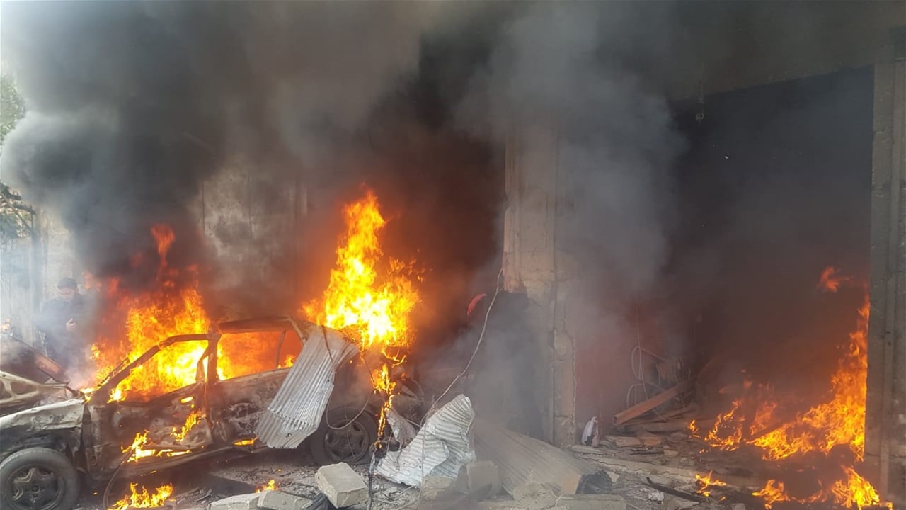 انفجار سيارة محملة بذخيرة في حلب 