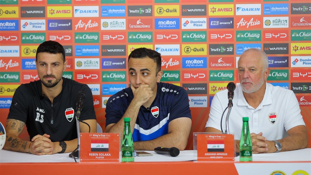 مدرب العراق يكشف عن هدف مهم تحقق بكأس ملك تايلاند ويؤكد جاهزية &quot;أيمن حسين&quot;