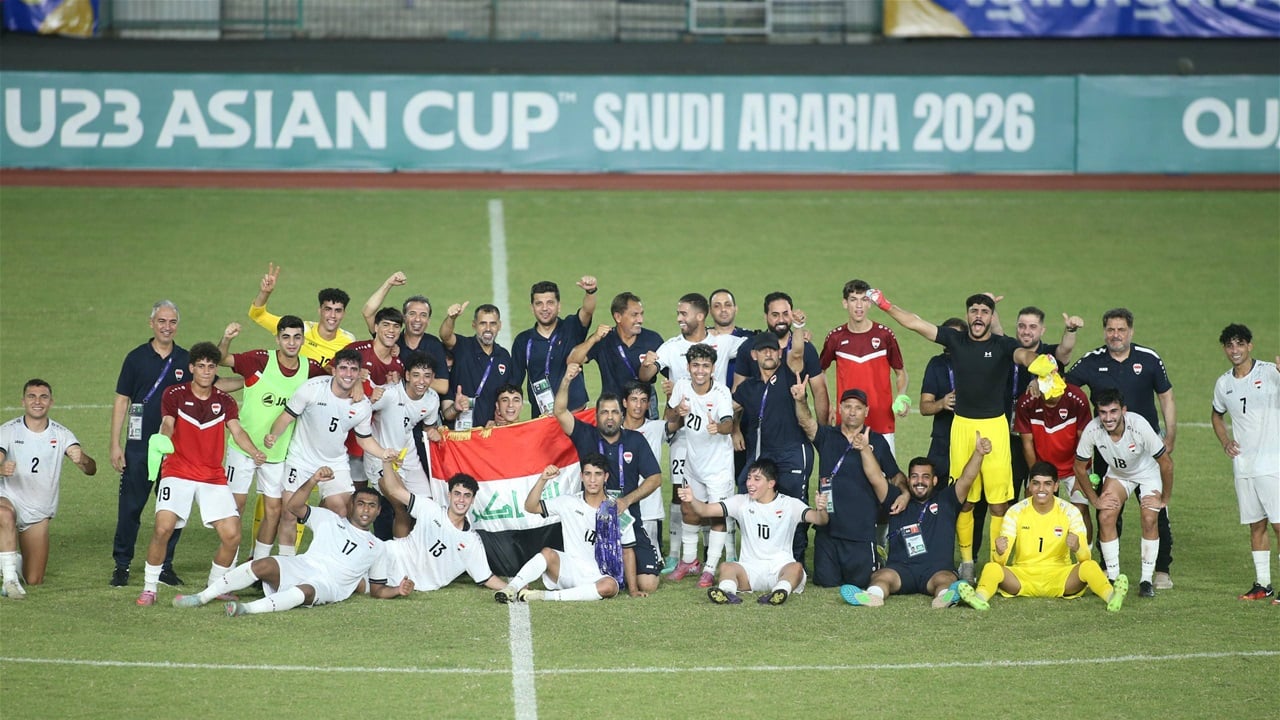 العراق يتصدر مجموعته في التصفيات الآسيوية تحت 23 عاماً