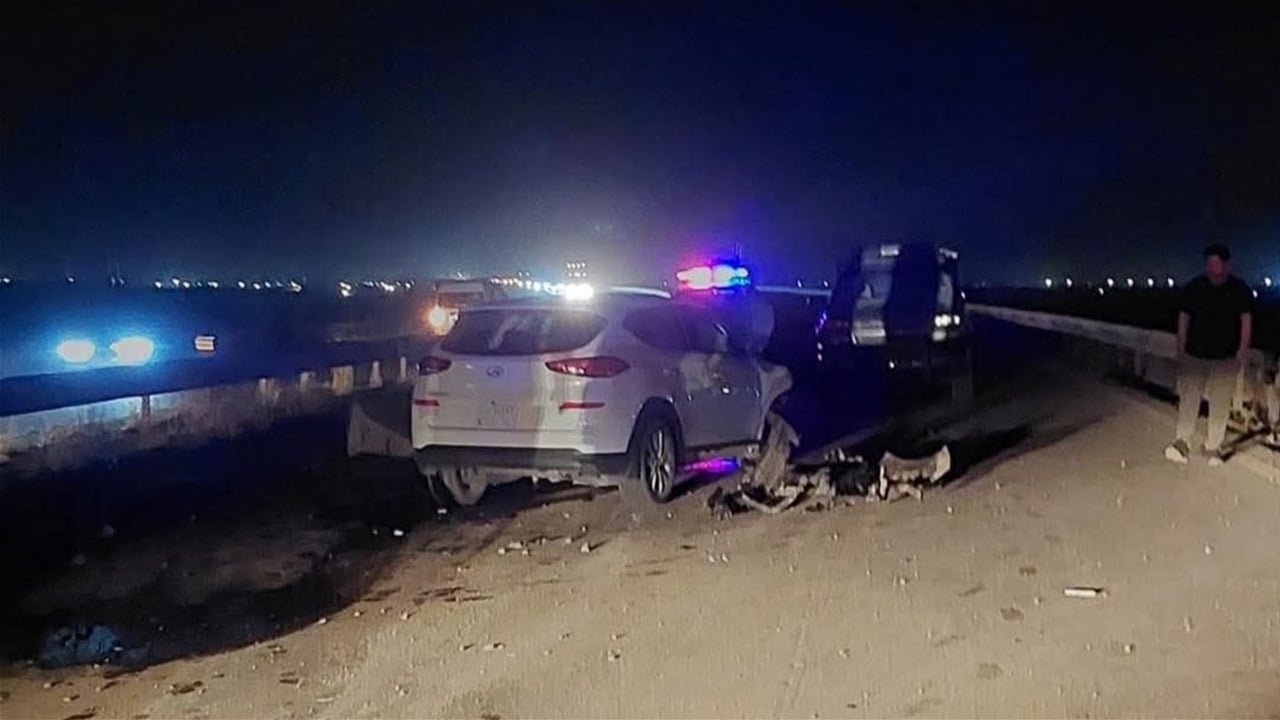 حادث سير على طريق بغداد - تكريت يخلف 3 اصابات 