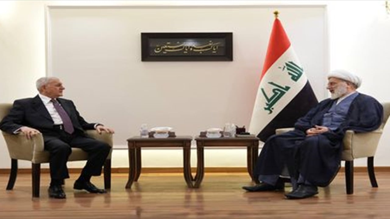 رئيس الجمهورية والشيخ حمودي يبحثان ملفات عدة بينها المياه