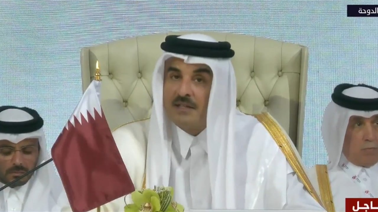 أمير قطر: الاعتداء الإسرائيلي على الدوحة &quot;صادم&quot; ويمثل محاولة إفشال المفاوضات مع حماس