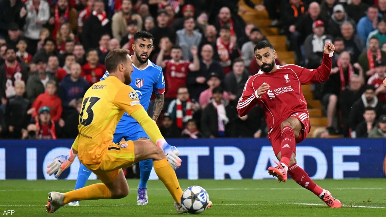 في دوري الأبطال.. صلاح يتألق ودايك يقتل أحلام أتلتيكو