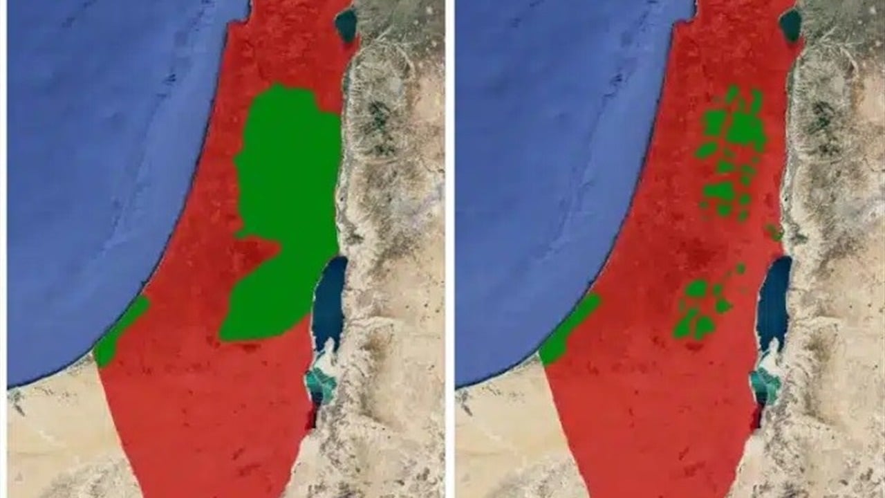 بريطانيا تدرج فلسطين على خرائطها لأول مرة بعد الاعتراف بها.. كيف رسمتها؟ (صورة)