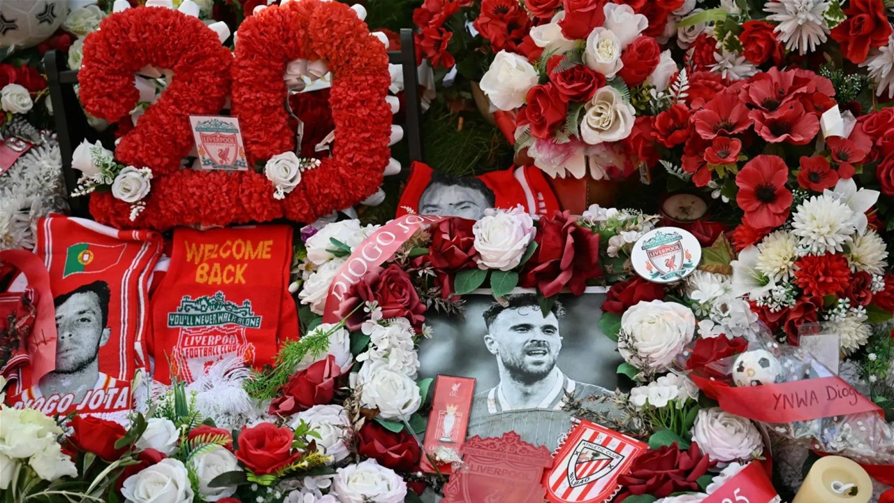 ليفربول يدفع المتبقي من عقد جوتا لأسرته