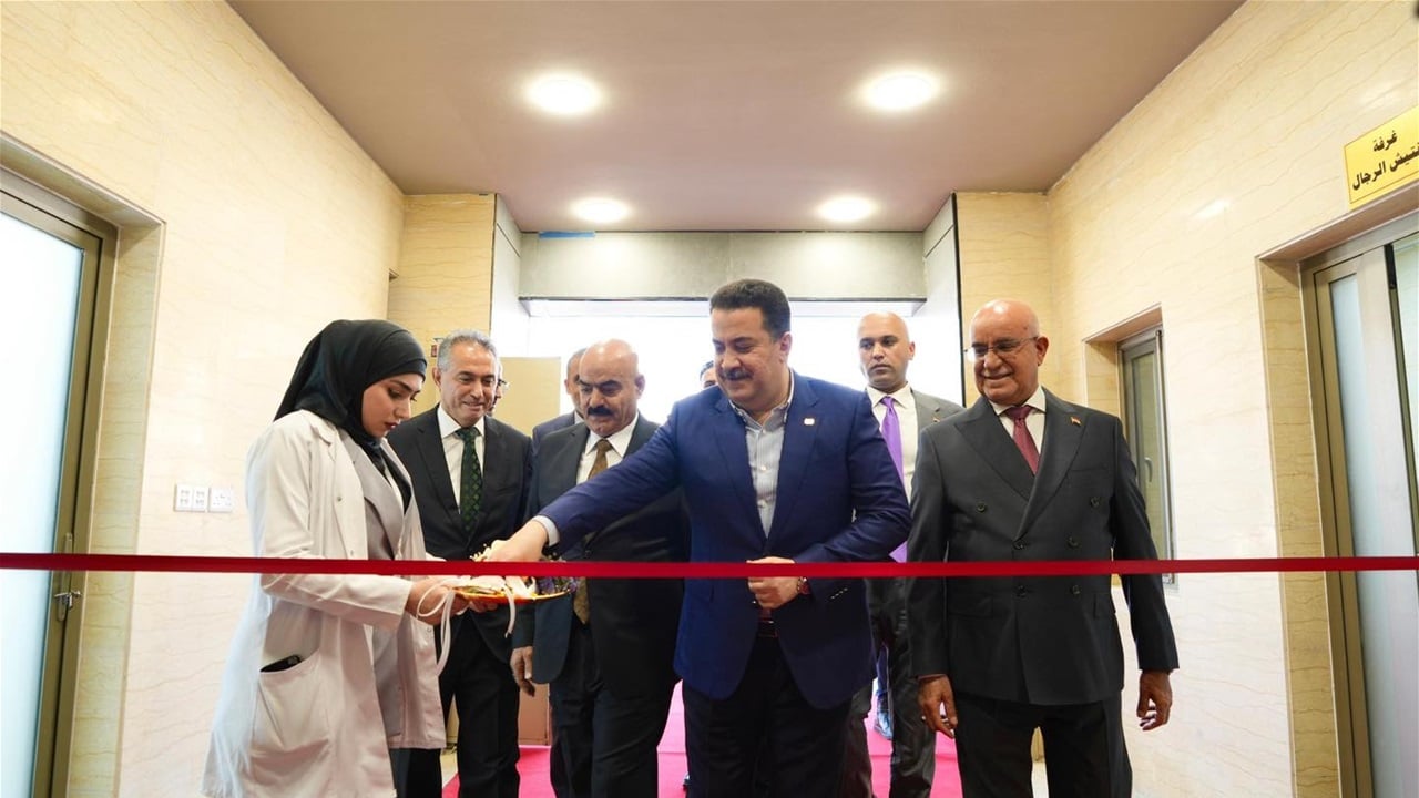 السوداني يفتتح المرحلة الأولى من مشروع تأهيل مستشفى العلوية للأطفال  