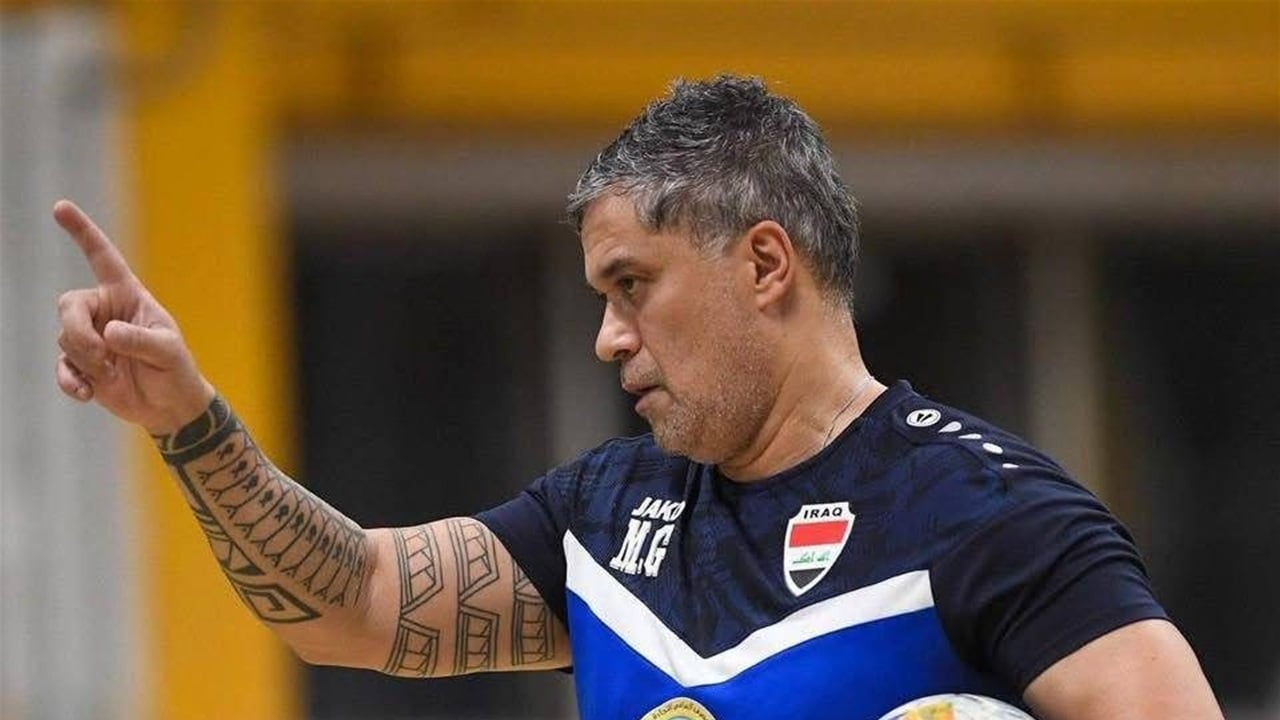 وفاة مدرب حراس المنتخب الوطني لكرة الصالات في بغداد
