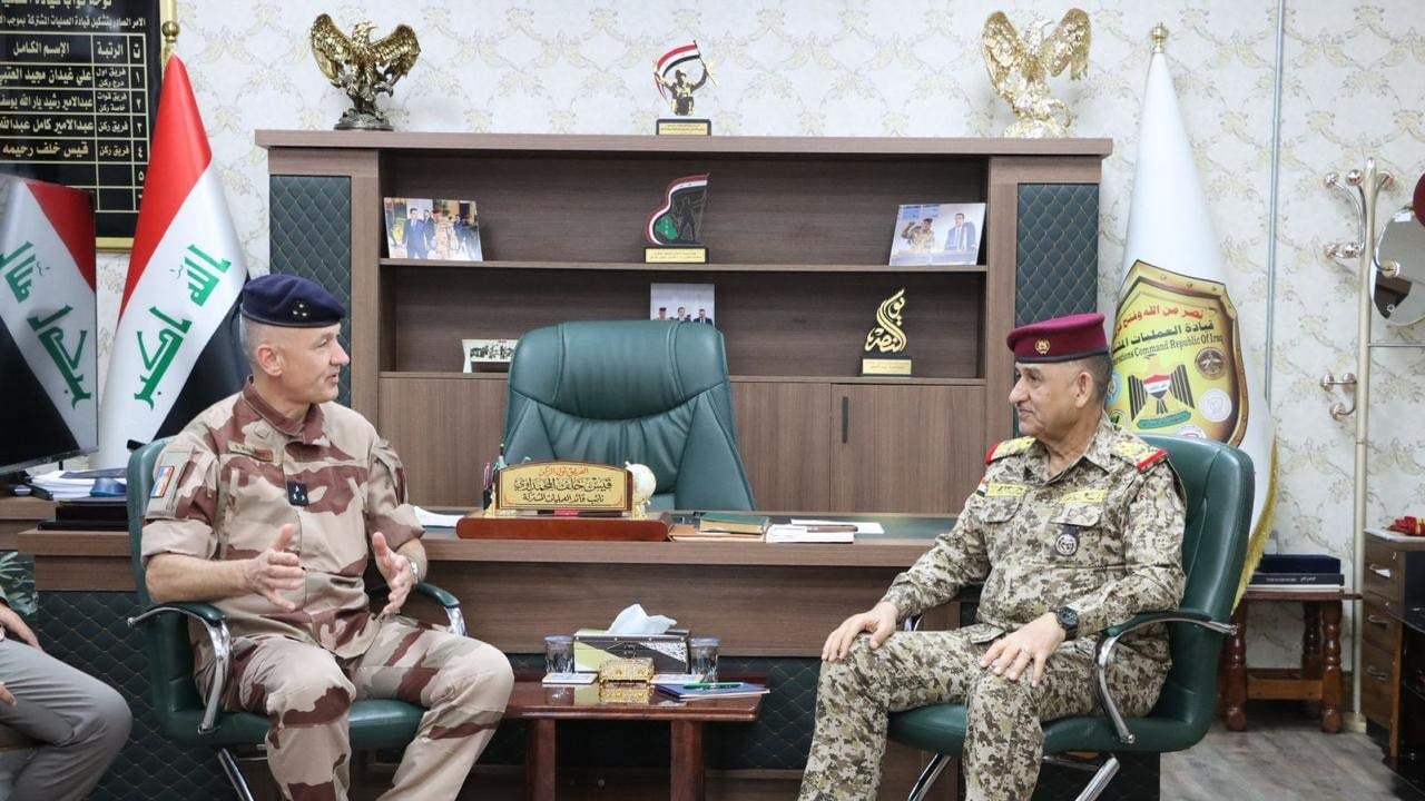   الأركان الفرنسية تشيد بالاستقرار الأمني في العراق