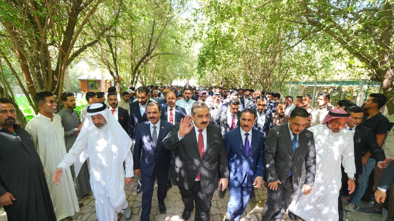 السامرائي يصل الكرمة ويلتقي شيوخها ويؤكد دعم التعاون المشترك