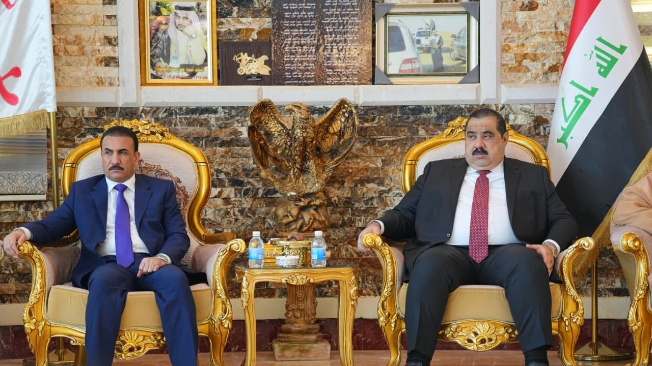 مع وفد رفيع.. السامرائي يزور مضيف الشيخ عبود العيفان