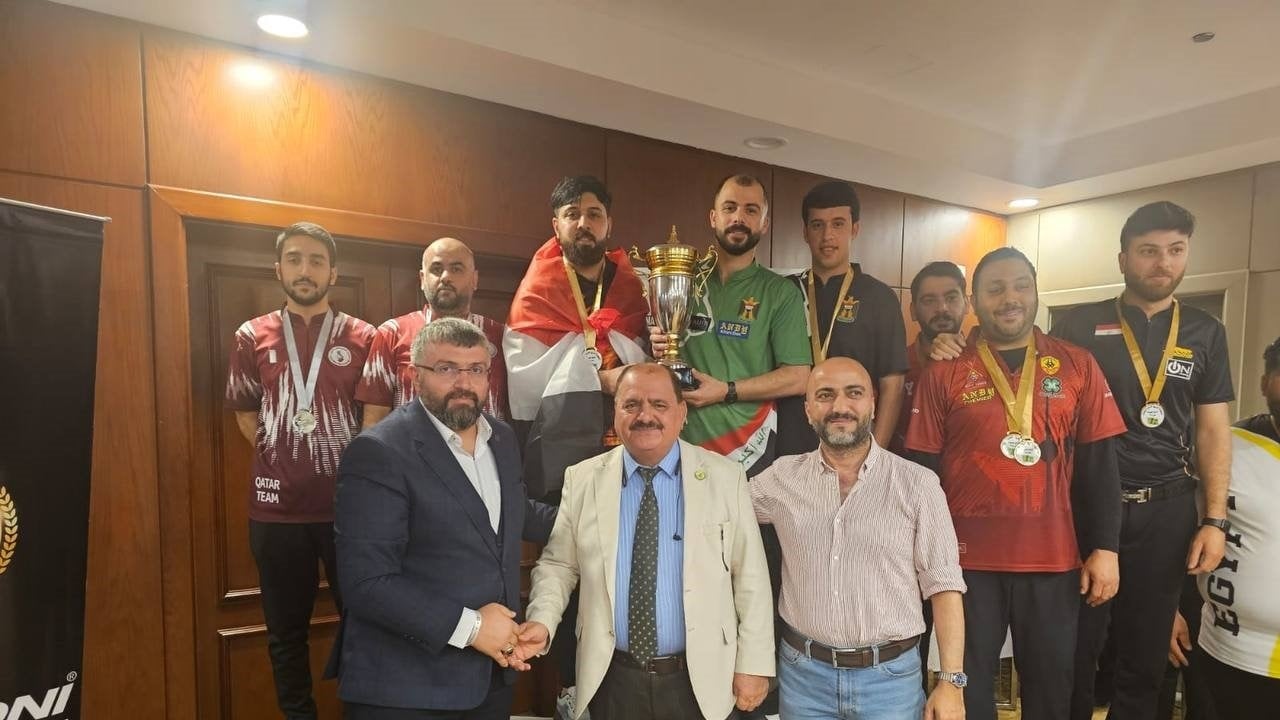 منتخب البليارد والسنوكر العراقي يحقق المركز الأول عربياً
