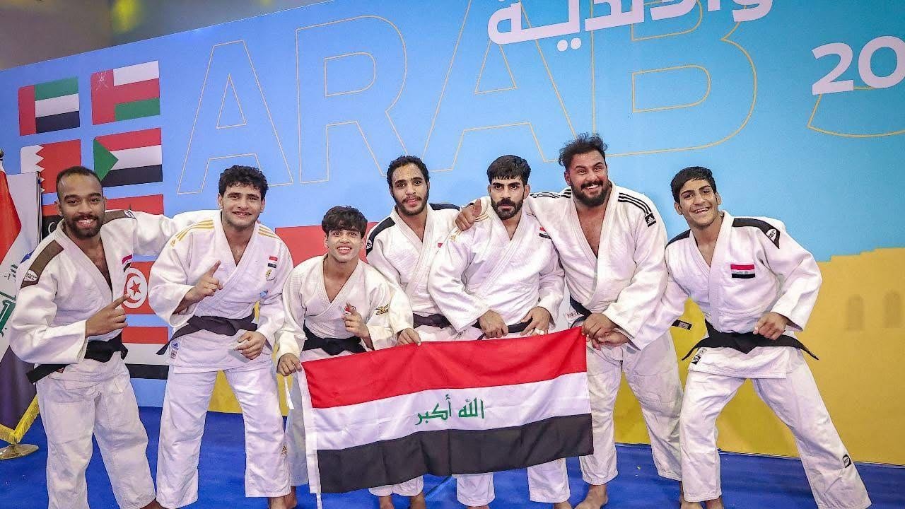 نادي الحشد الشعبي يتوج بطلاً لبطولة الأندية العربية للجودو