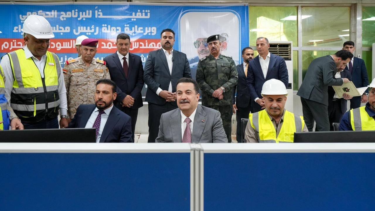 400 &quot;كي في&quot; والف ميغا واط.. السوداني يطلق خطا كهربائيا جديدا في ميسان 