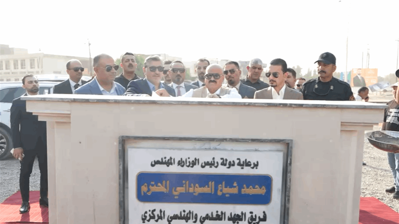 صلاح الدين تضع حجر الأساس لشارع 50 المتصل بـ&quot;100&quot; في سامراء