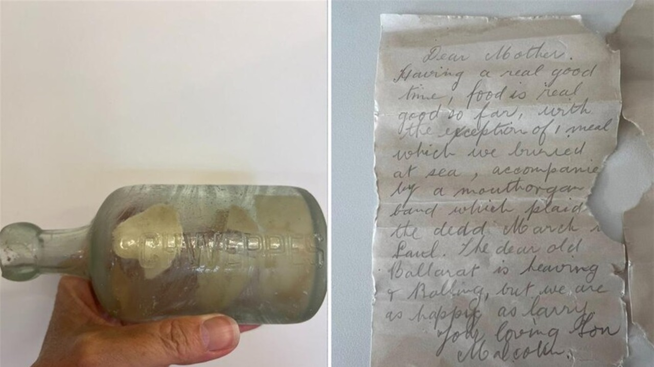 بعد 100 عام.. العثور على رسائل من الحرب العالمية الأولى داخل زجاجة 
