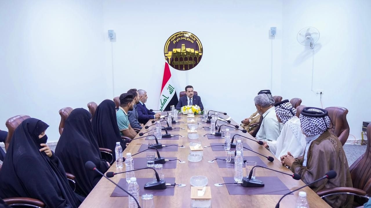 السوداني يؤكد لممثلي عوائل شهداء سبايكر التزام الحكومة بمتابعة شؤونهم