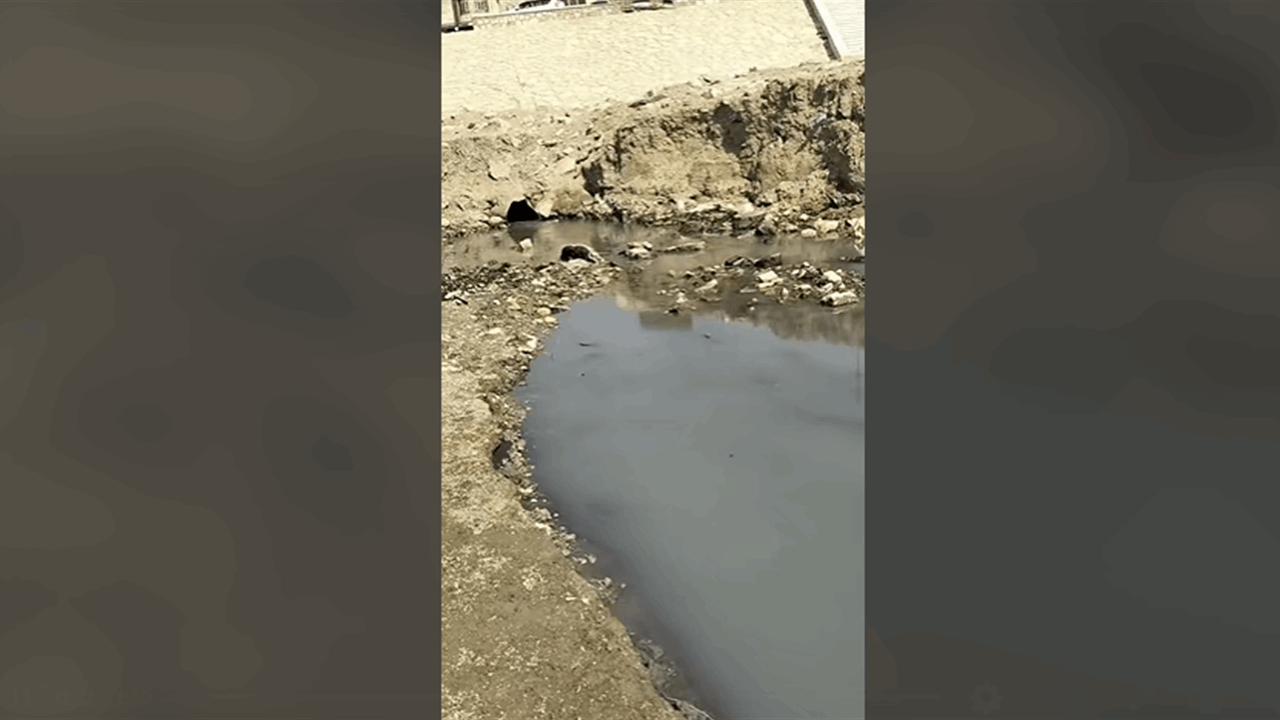 مشاهد توثق استمرار ضخ مياه المجاري إلى نهر دجلة وسط بغداد