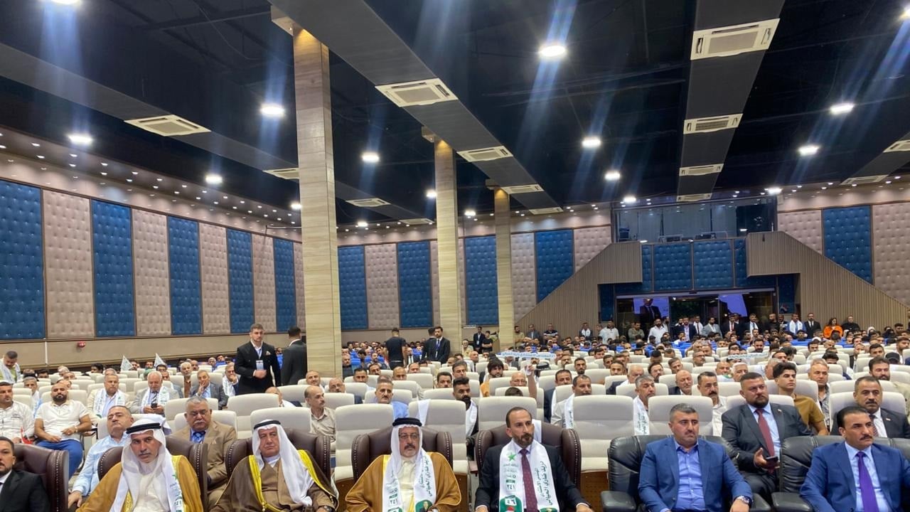 تحالف العزم يقيم مهرجاناً انتخابياً في معرض بغداد الدولي 