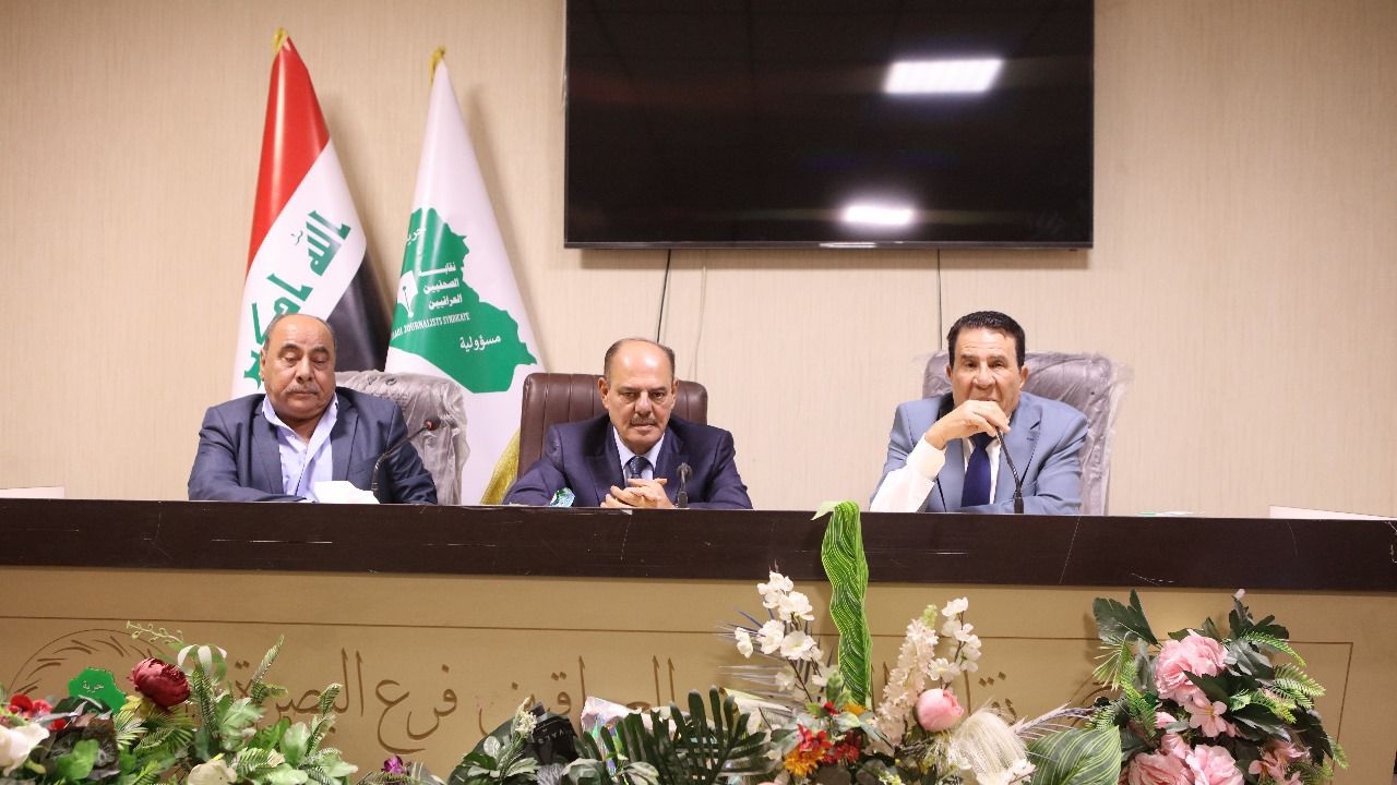 نقيب الصحفيين من البصرة: ماضون في دعم الصحفيين وترسيخ المهنية الصحفية