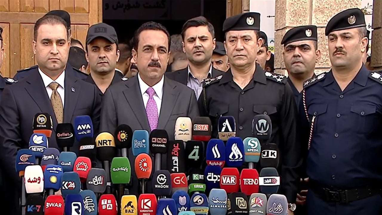 اللجنة الأمنية في أربيل: تطبيق &quot;صارم&quot; لقرار منع الهواتف داخل مراكز الاقتراع