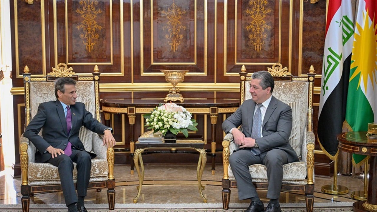 بارزاني والحسان يتفقان على ضرورة إجراء العملية الانتخابية بأجواء بعيدة عن أي خروق