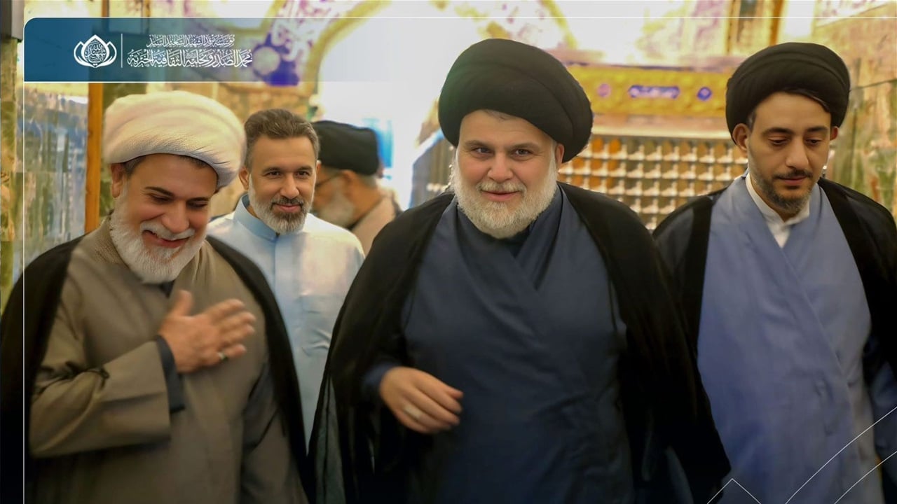 بالصور.. أحدث ظهور للسيد مقتدى الصدر