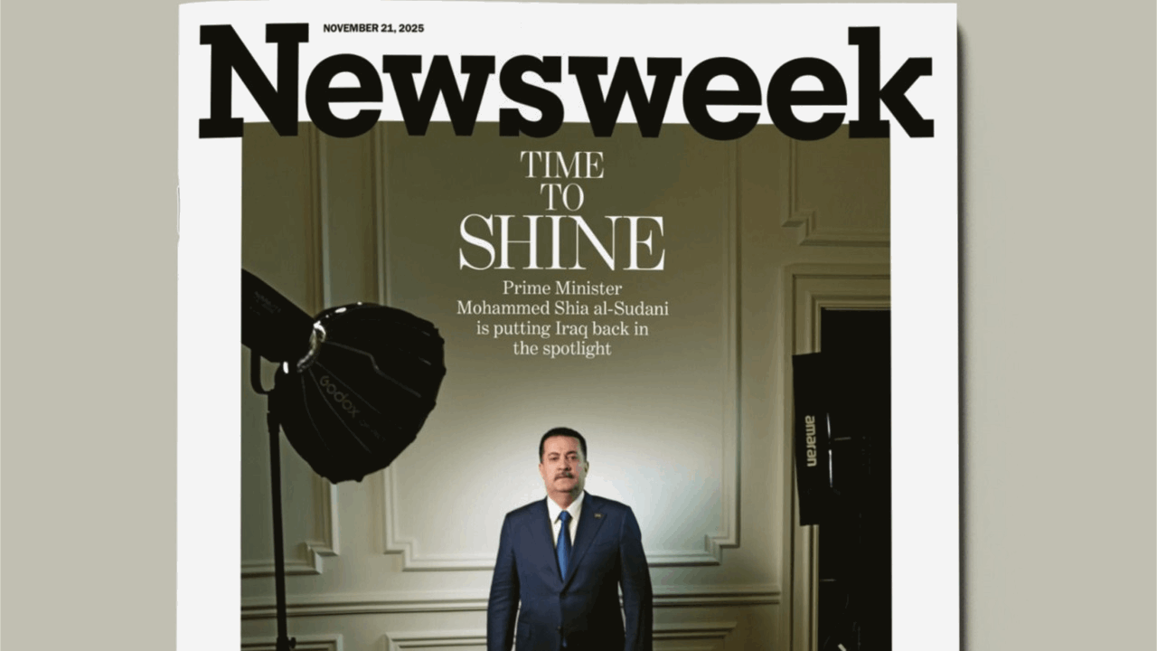 &quot;نيوزويك&quot; تختار السوداني لغلاف عددها المقبل حول رؤية &quot;العراق أولاً&quot;