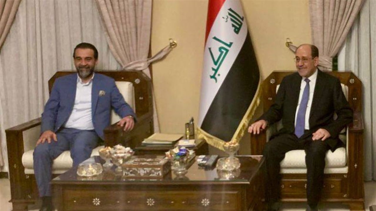 المالكي والحلبوسي يؤكدان أهمية تشكيل حكومة قادرة على تلبية المطالب