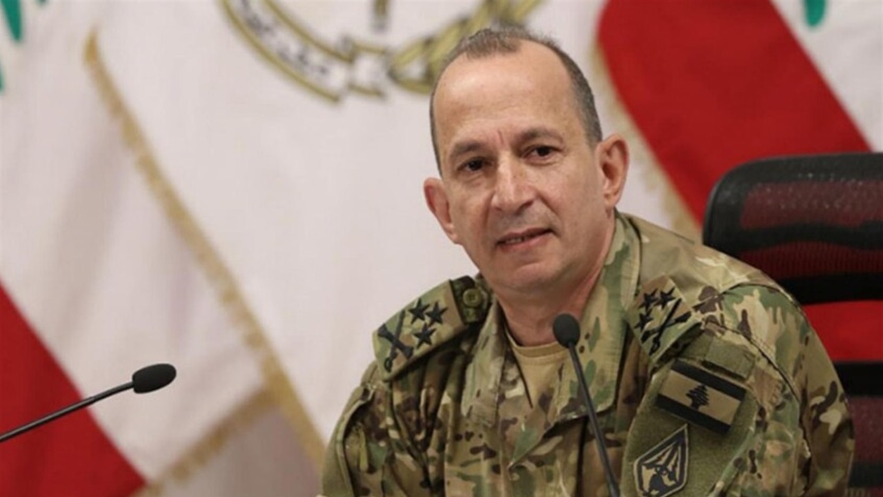 "كلمة العدو".. أسباب الغاء زيارة قائد الجيش اللبناني إلى واشنطن