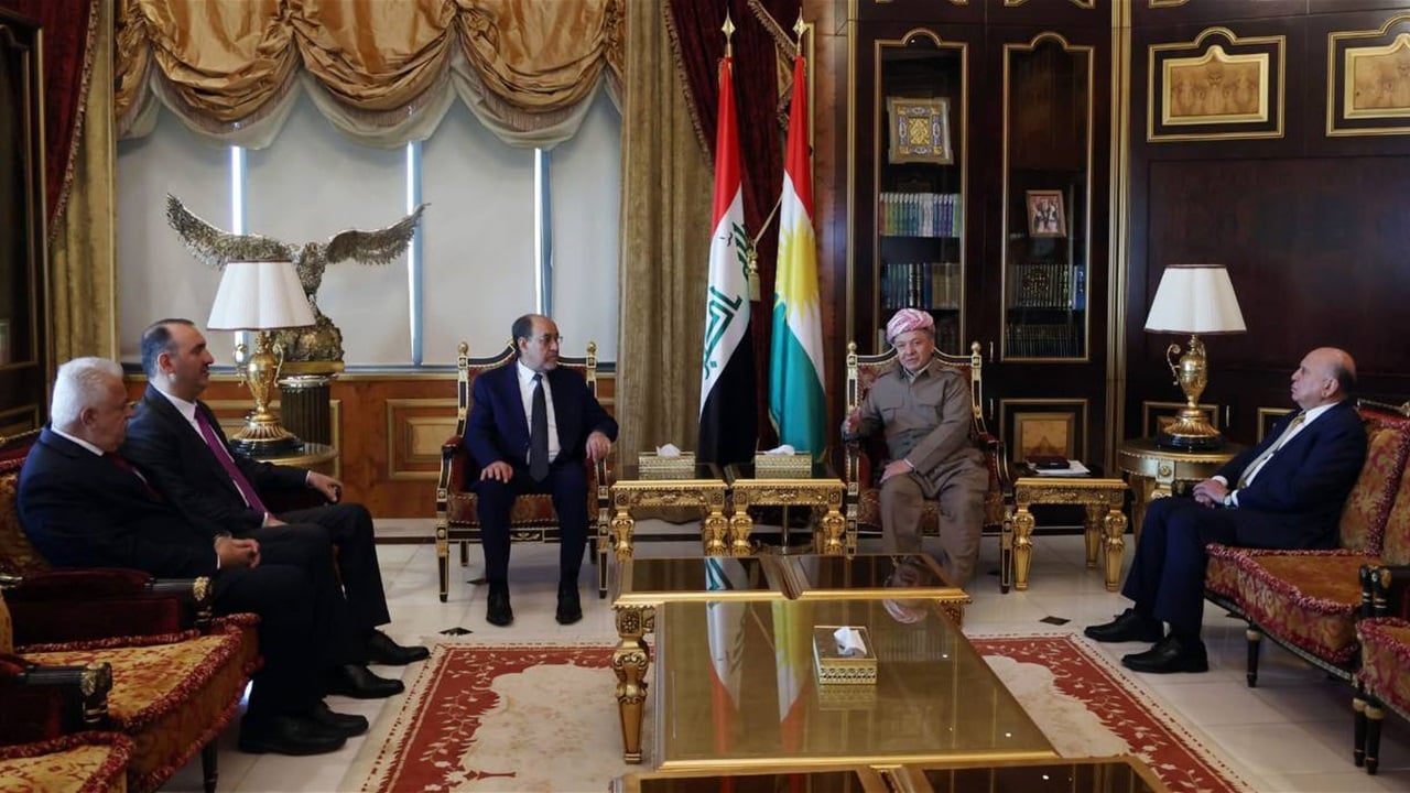 المالكي يلتقي بارزاني لمناقشة تشكيل الحكومة واستقرار العراق