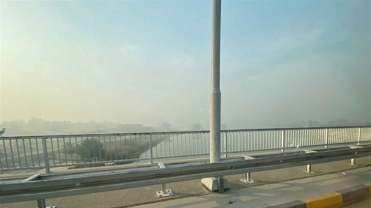 بغداد تبدأ صباحها بهواء سيء يضعها بالمرتبة السابعة عالميًا بالتلوث