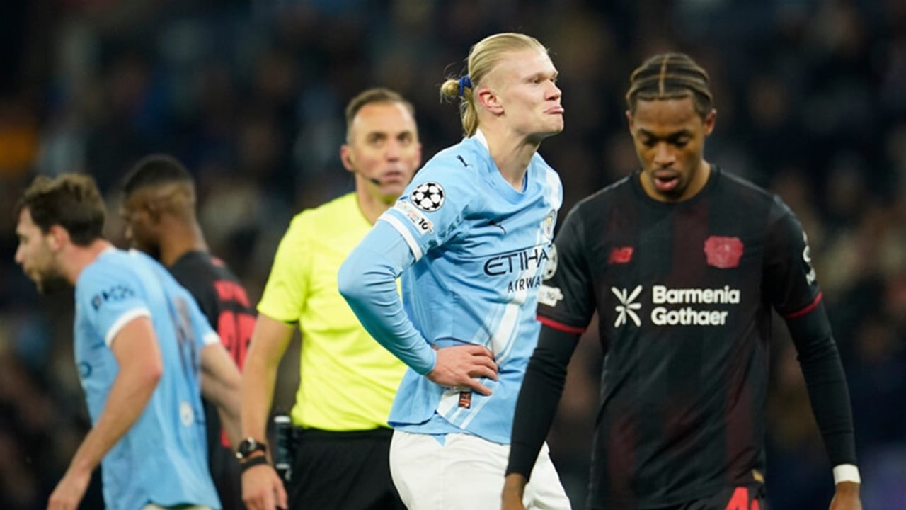 مانشستر سيتي يتلقى خسارة قاسية بدوري الأبطال